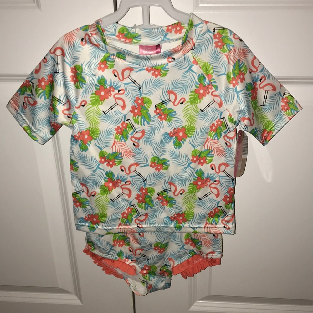 Girl 3 pieces bathing suits - UPF 50+
